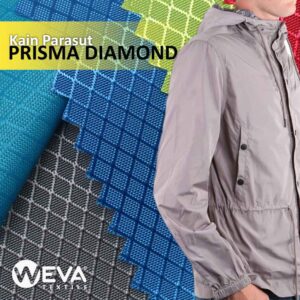 ilustrasi penggunaan kain prisma diamond