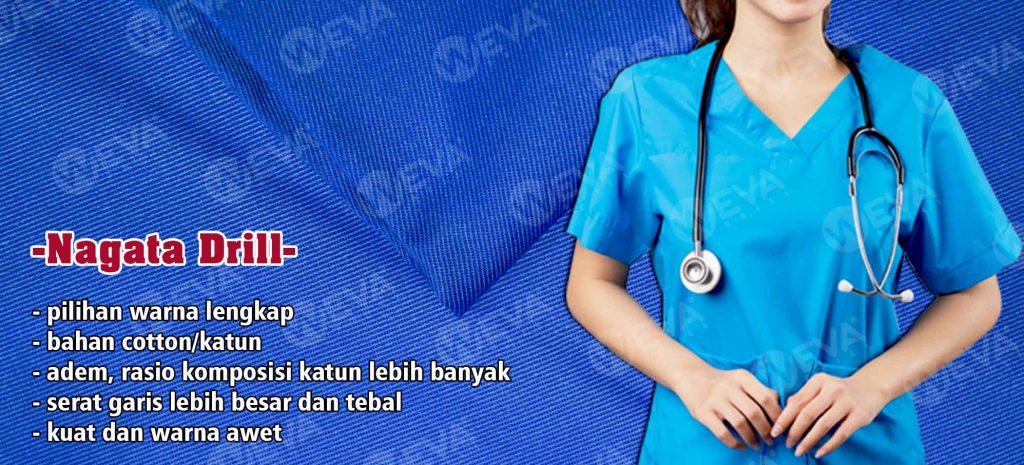 Karakteristik Kain Seragam Nagata Drill Toko Weva Kapasan Surabaya