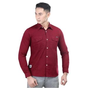 kemeja bahan baby canvas