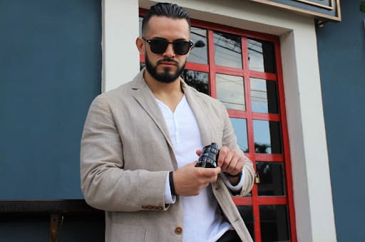 blazer dari bahan rayon
