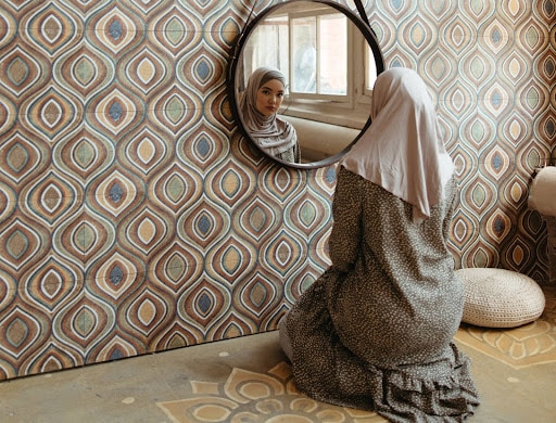 gamis bahan ceruti