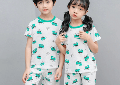 kaos anak dari bahan katun