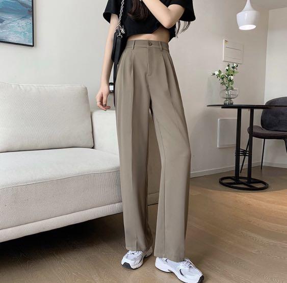 Celana Warna Khaki Wanita