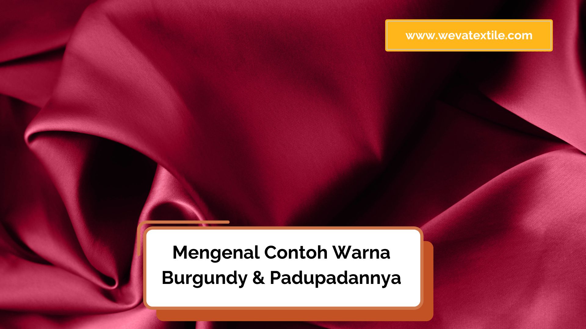 contoh warna burgundy