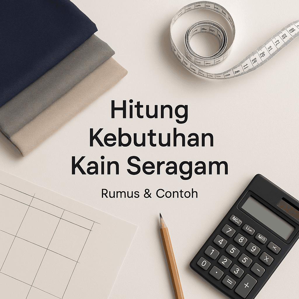 Cara Menghitung Kebutuhan Kain untuk Produksi Seragam: Rumus dan Contoh