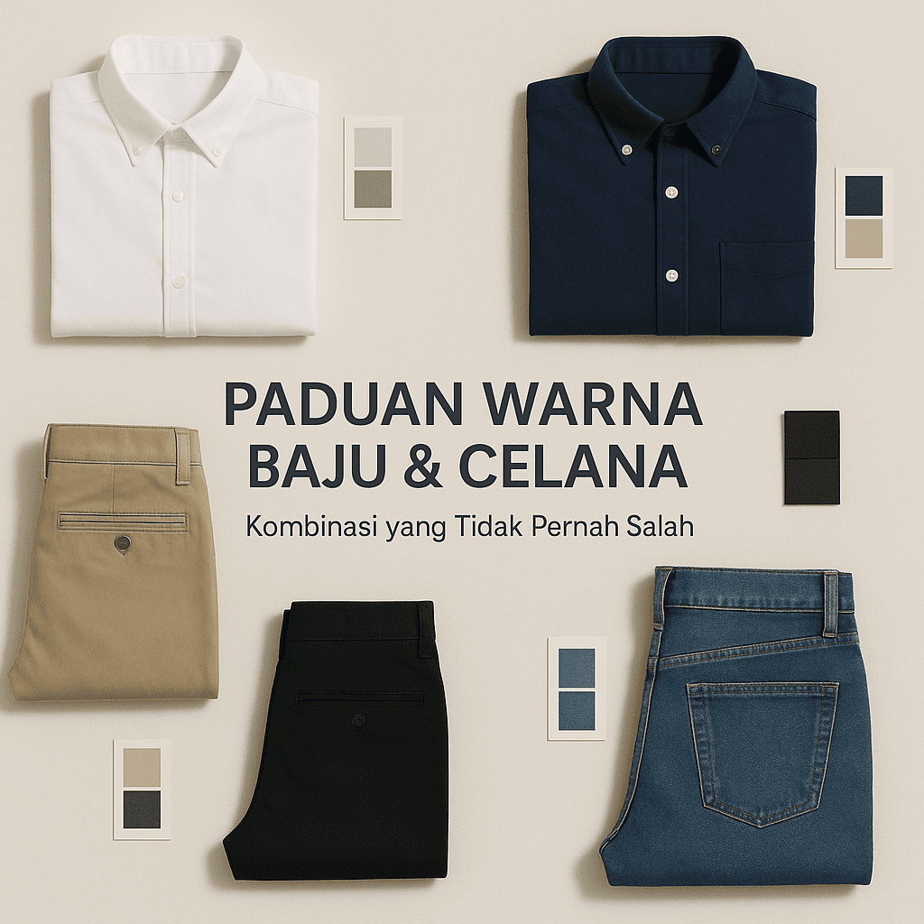 Panduan Lengkap Paduan Warna Baju dan Celana: Kombinasi yang Tidak Pernah Salah